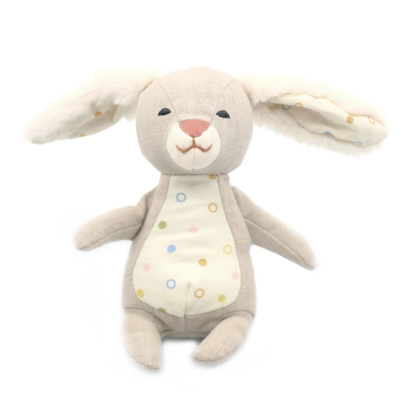 Peluche Lapin Fraise Mousseline