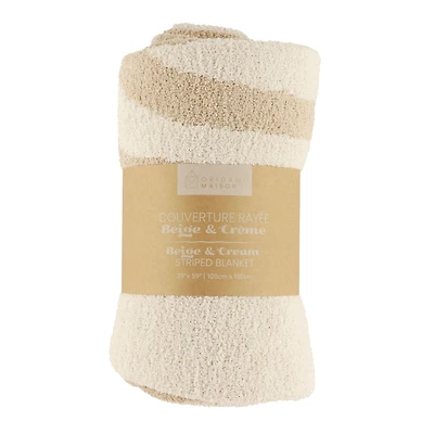 Streak Blanket Cream