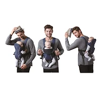 Ergonomic three carry positions Baby carrier- Navy