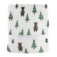 Couverture et Peluche Ours