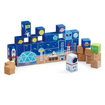 Magnetic Cube Set - Space