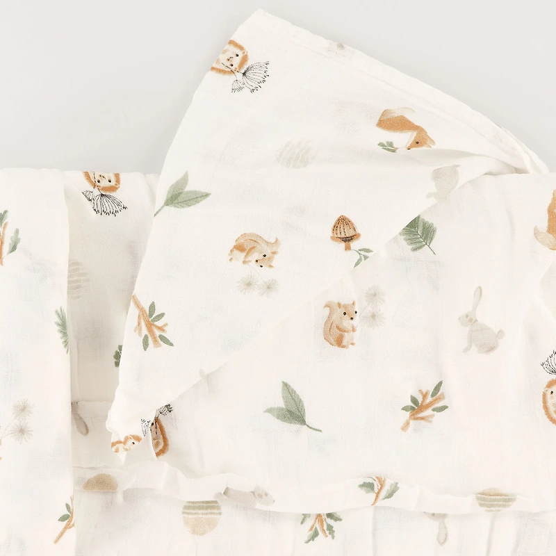Couverture Mous Bambou Forêt