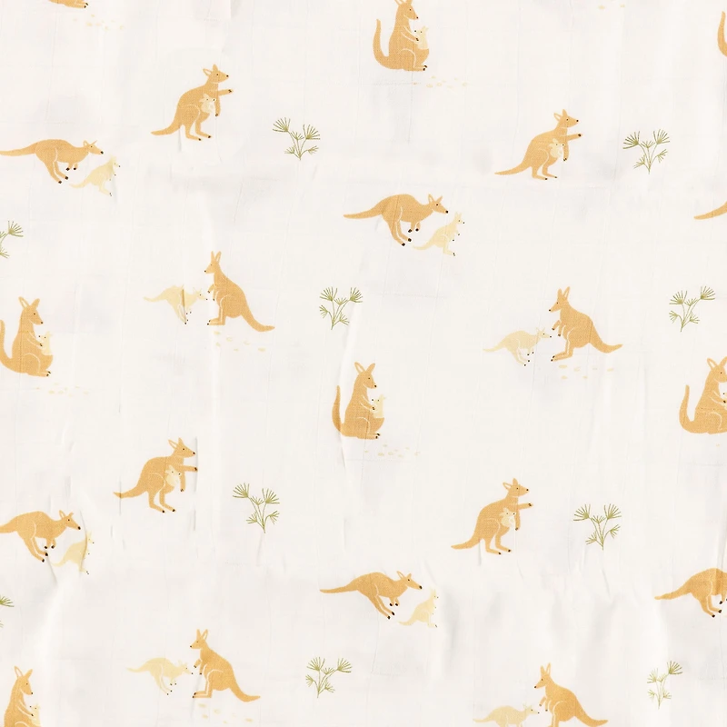 Muslin Blanket Bamboo - Kangaroo
