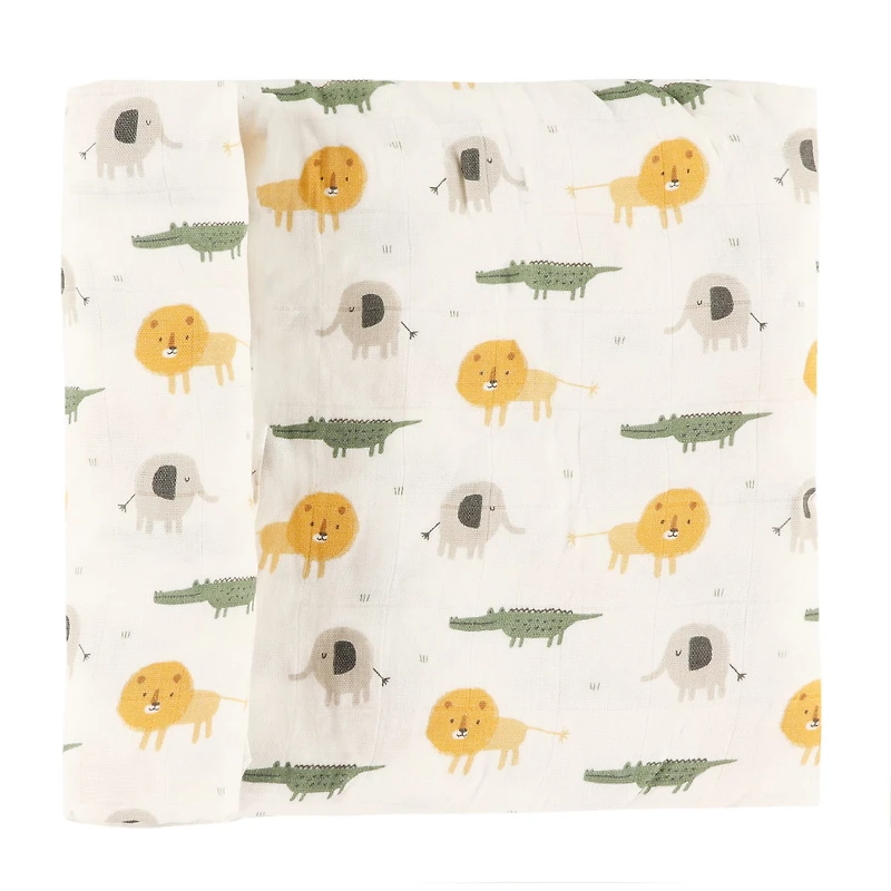 Muslin Blanket Bamboo-Safari