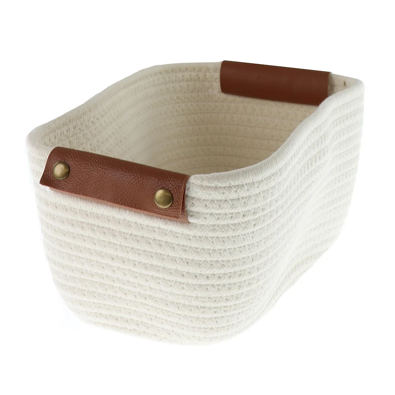 Panier Tissé - Blanc