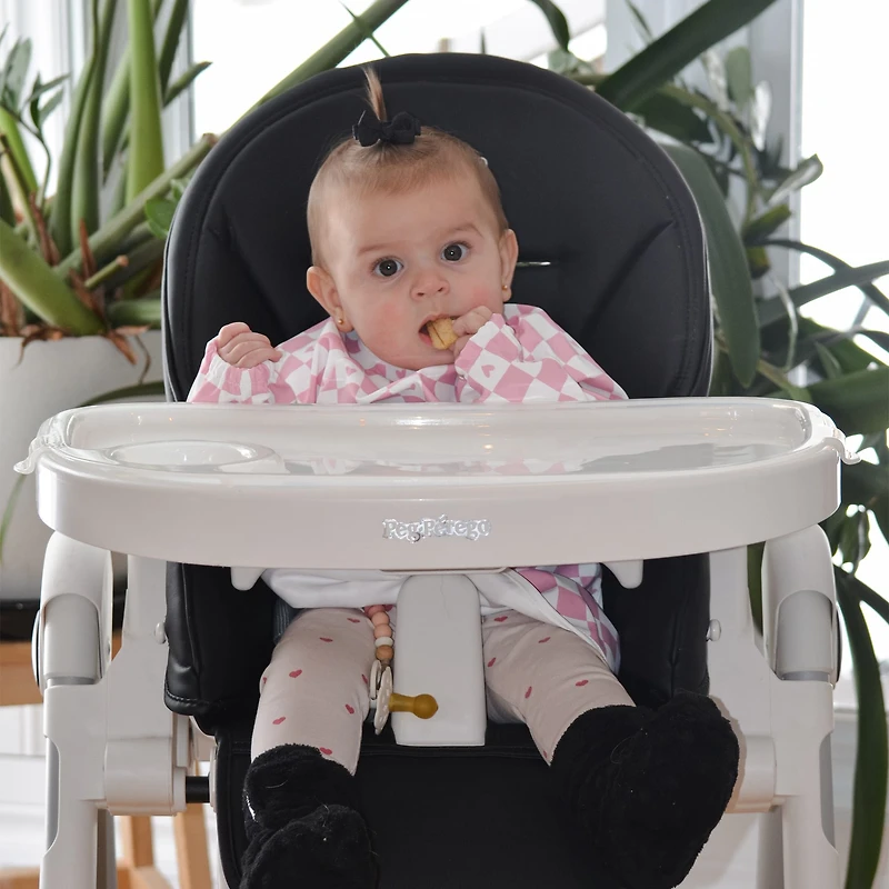 Bavoir Manches Longues - Coeur