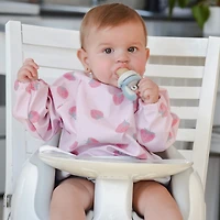 Bavoir Manches Longues - Fraise