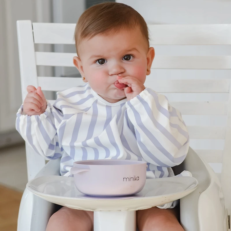 Bavoir Manches Longues - Ligné