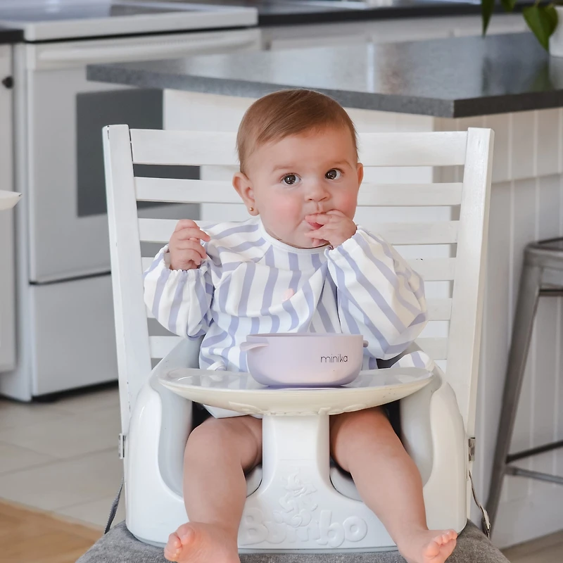 Bavoir Manches Longues - Ligné