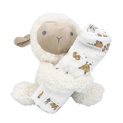 Muslin And Plush set - Sheep