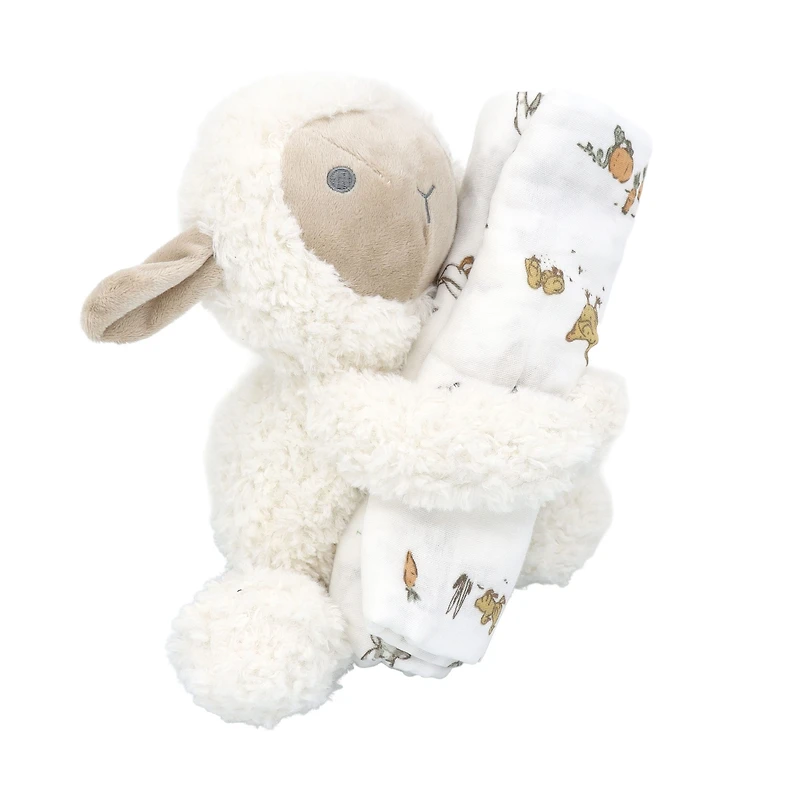 Couverture Et Peluche Mouton