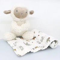 Muslin And Plush set - Sheep