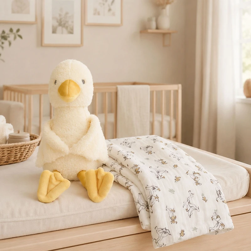 Muslin And Plush set