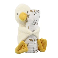 Couverture Et Peluche Canard