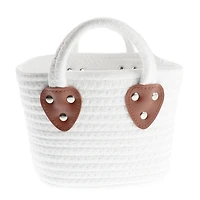 Panier Tissé - Blanc
