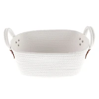 Panier Tissé - Blanc