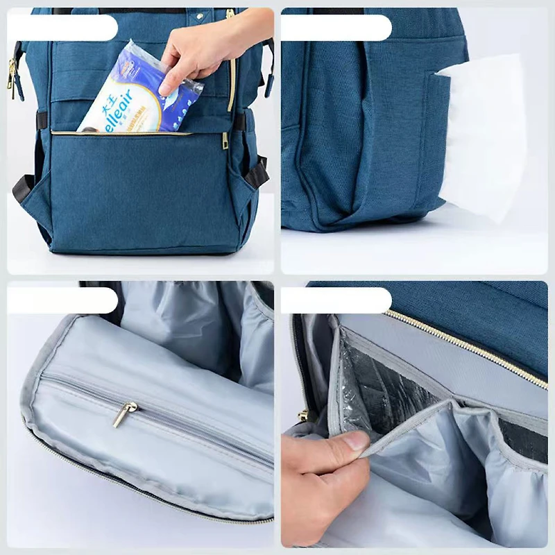 Backpack Diaper Bag - Navy