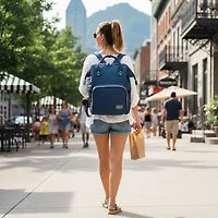 Backpack Diaper Bag - Navy