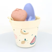 Ensemble Seau et Jouets de Plage - Fruits