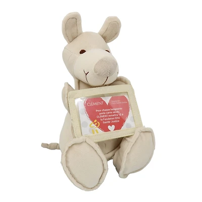 Porte-Carte Kangourou Fondation Sainte-Justine - Cachou