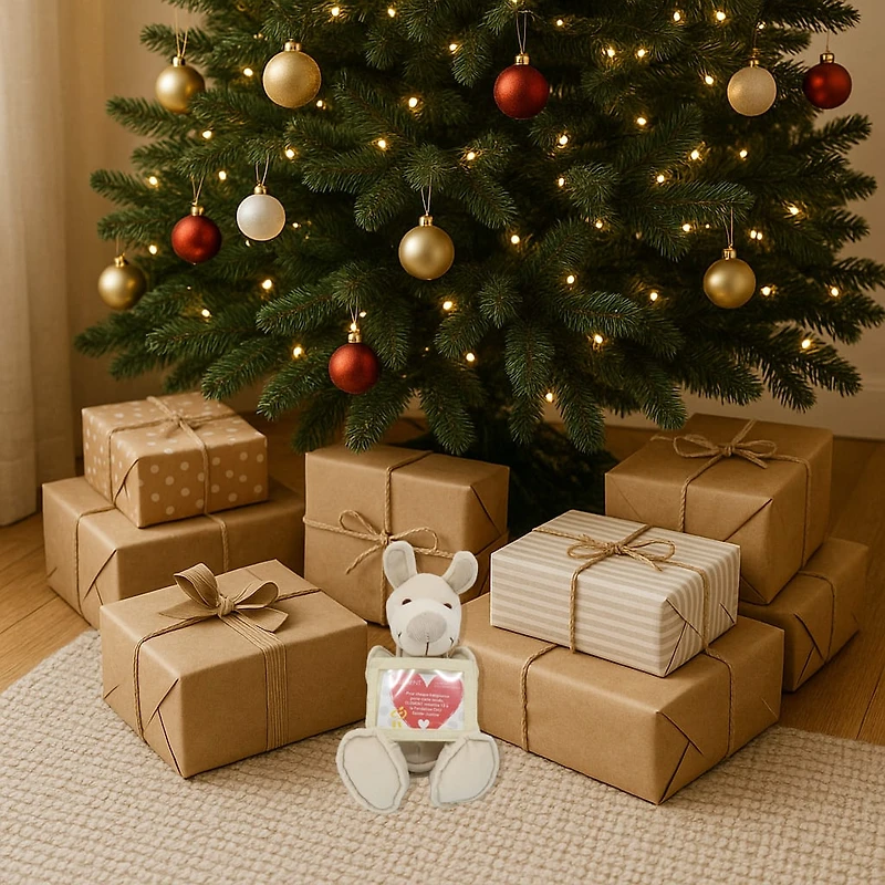 Porte-Carte Kangourou Fondation Sainte-Justine - Cachou