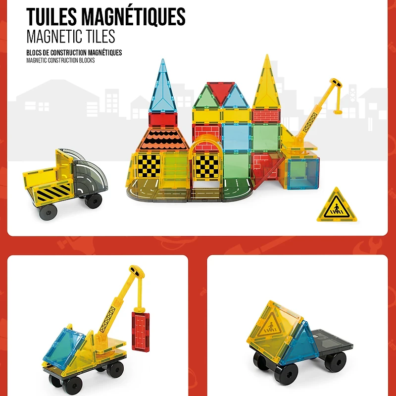 Tuiles Magnétiques Construction de Rêve
