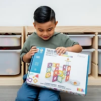 Magnetic Tiles Rainbow Set