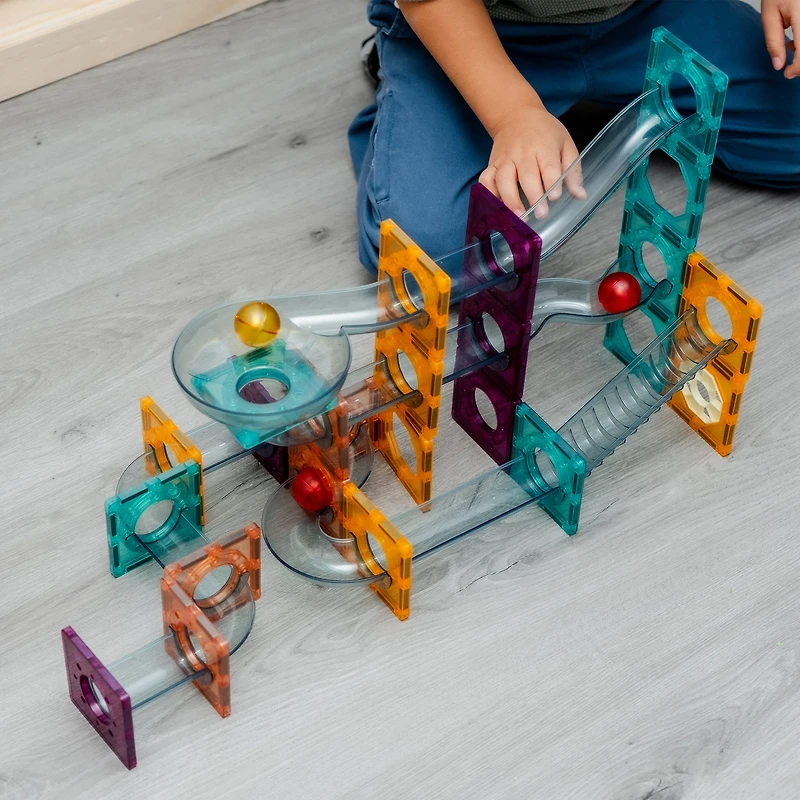Magnetic Tiles Rainbow Set