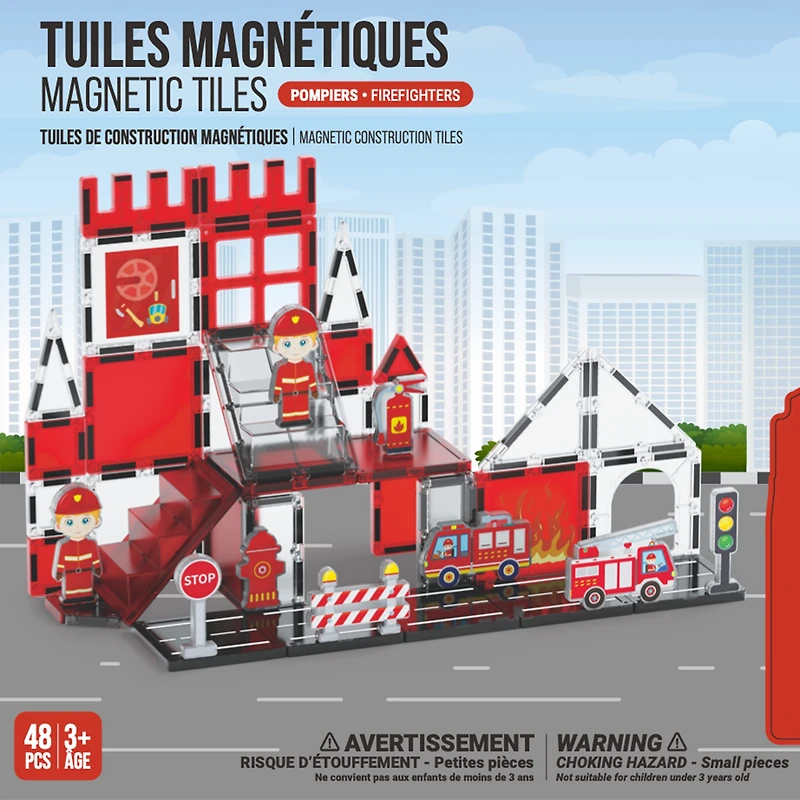 Tuiles Magnétiques - Pompier