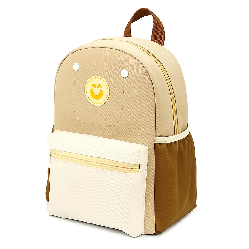 Sac à Dos Colorblock Taupe
