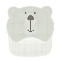 Step Stool Bear White