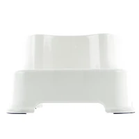 Step Stool Bear White