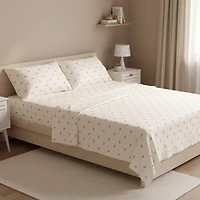 Double Sheet Set - Croissants