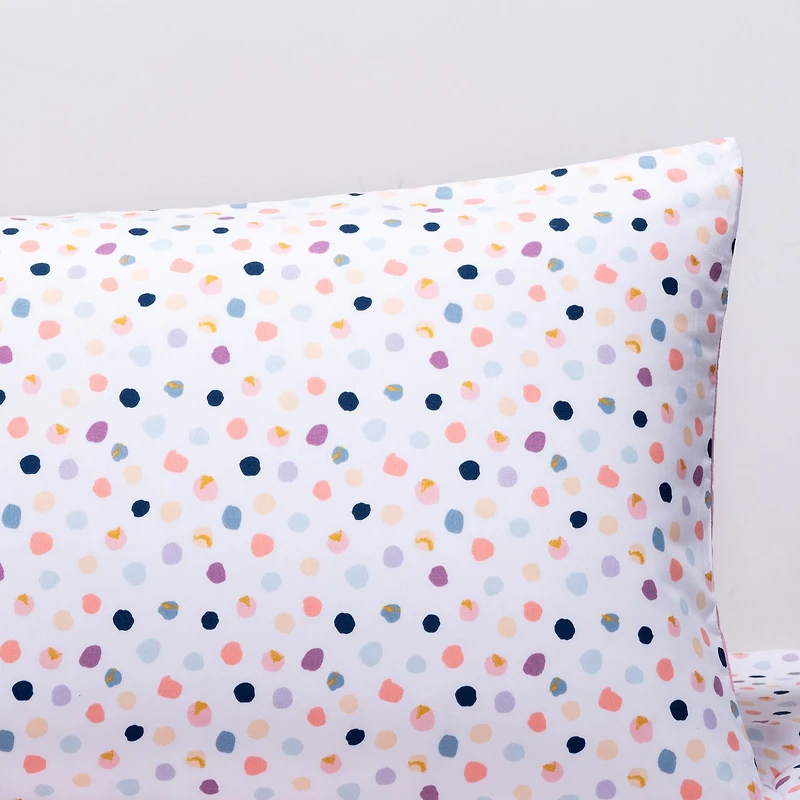 Double/Queen Comforter Set - Dots