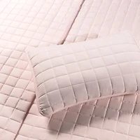 Courtepointe Lit Simple - Rose
