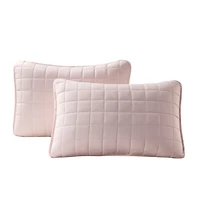 Courtepointe Lit Simple - Rose