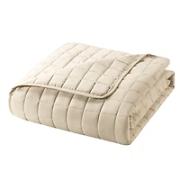 Courtepointe Lit Simple - Beige