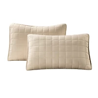 Courtepointe Lit Simple - Beige