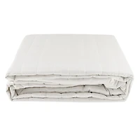 Courtepointe Lit Simple - Gris
