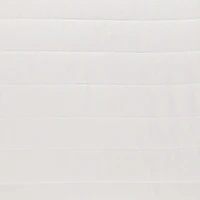 Courtepointe Lit Simple - Gris