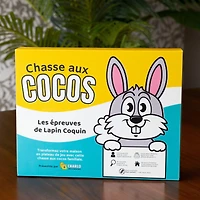 Easter egg hunt box- Games and chocolates