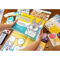 Easter egg hunt box- Games and chocolates