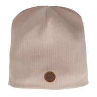 Cotton Rib Beanie 9-24m