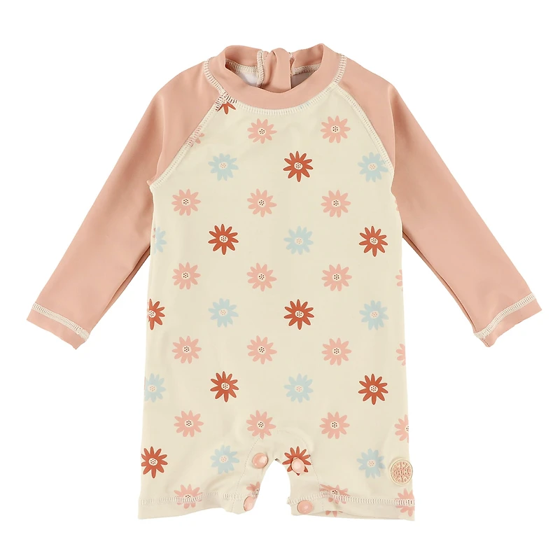 Flowers UV Swimsuit 3-24m