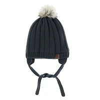 Tuque Pompon Tricot 0-18mois