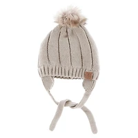 Tuque Pompon Tricot 0-18mois