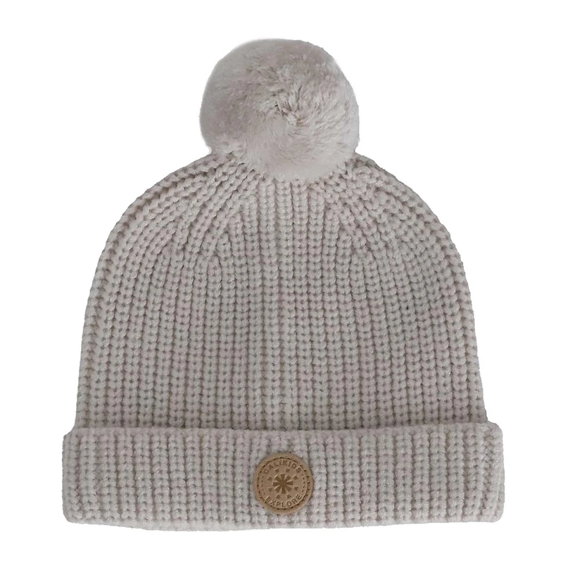 Pompom Knit Beanie 0-9m