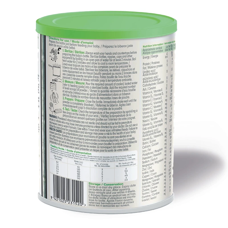 Capricare® Infant Formula Stage 1 0+ months 800g