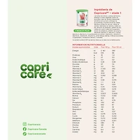 Capricare® Infant Formula Stage 1 0+ months 800g