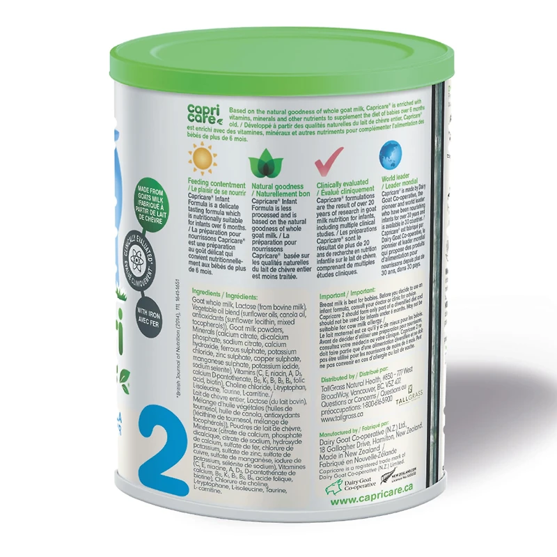 Capricare® Infant Formula Stage 2 (6+ months) 800g